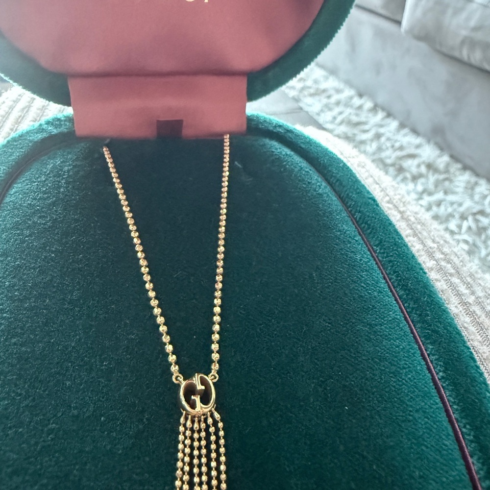 Gucci 18k Gold Tassel Necklace - Picture 8 of 13